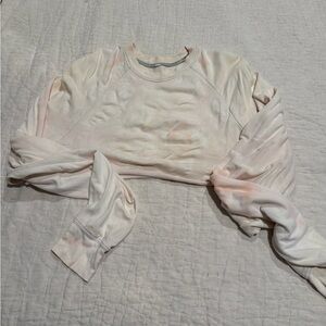 Alo Oversized Cropped Sweatshirt